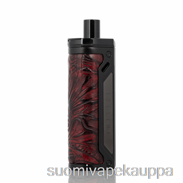 Vape Netistä Kadonnut Vape Thelema 80w Pod Mod Kit Musta / Ukiran Nahka